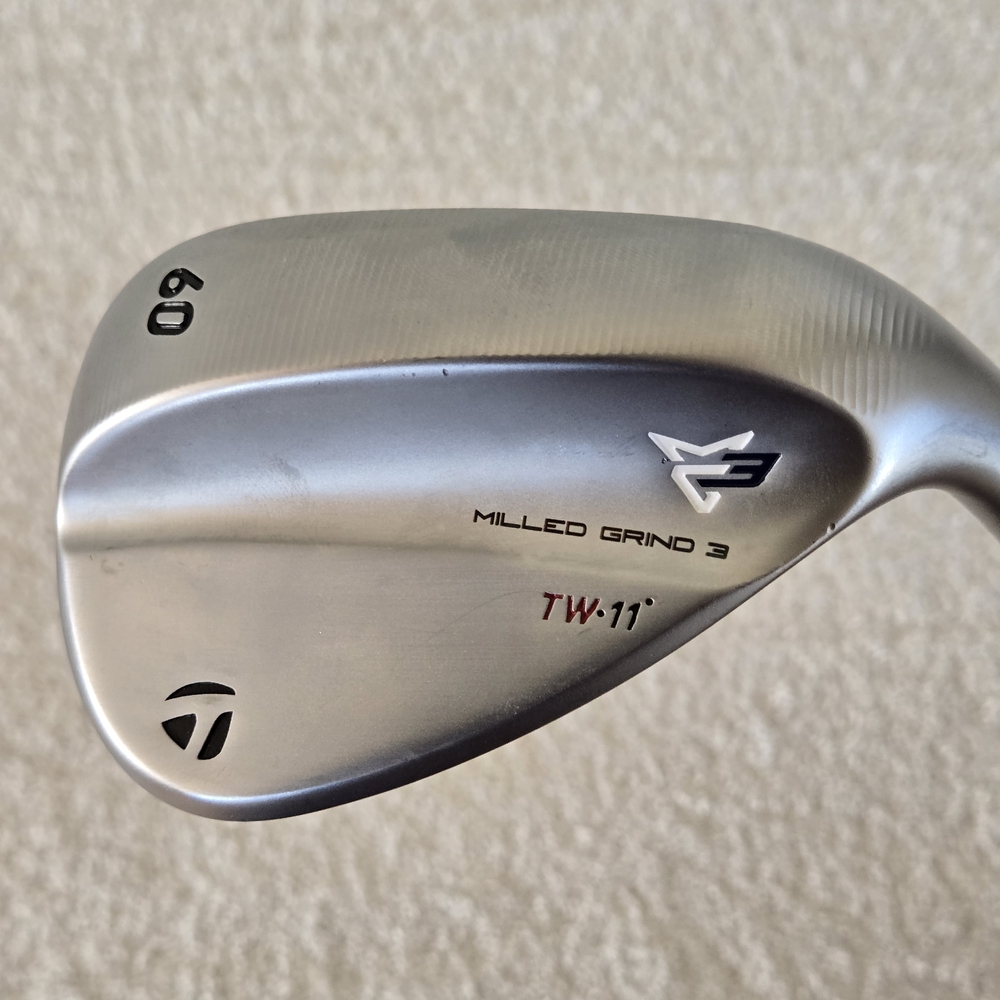 TaylorMade Milled Grind 3 MG3 60*-11* TW-11 Lob Wedge 35.5" Graphite Regular RH